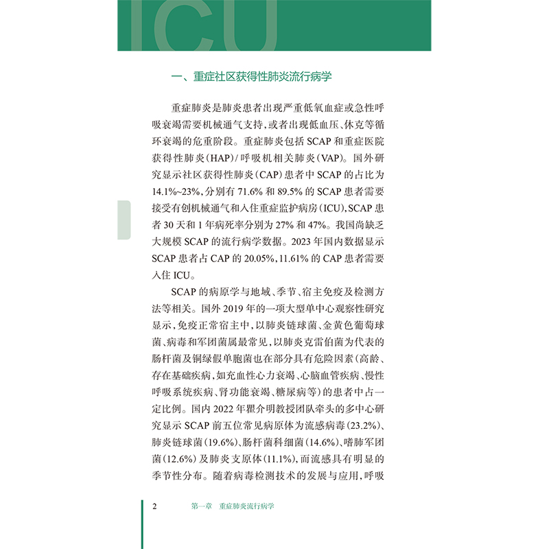 正版 ICU成人重症规范诊疗手册 组织编写 ICU重症规范诊疗协作组 重症流行病学 肺活检 人民卫生 [正版高清大图