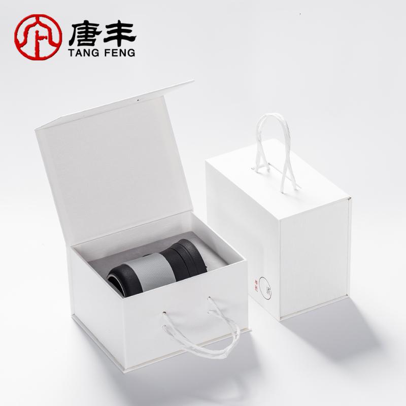 家柏饰(CORATED)创意快客杯 简约高尚大气个人杯水杯带盖过滤陶瓷办公杯茶杯高清大图