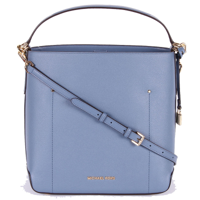 [直营]迈克·科尔斯(MICHAEL KORS)hayes水桶包单肩包斜跨包包手提包女包 软欧美时尚 牛皮 mk