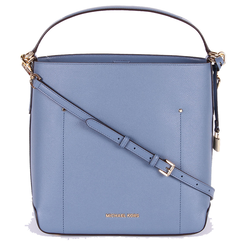 [直营]迈克·科尔斯(MICHAEL KORS)hayes水桶包单肩包斜跨包包手提包女包 软欧美时尚 牛皮 mk