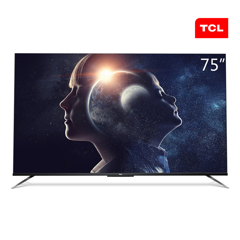 （HD）TCL 75D8 75英寸 4K 超高清 全面屏 液晶 电视机 (计价单位：台)