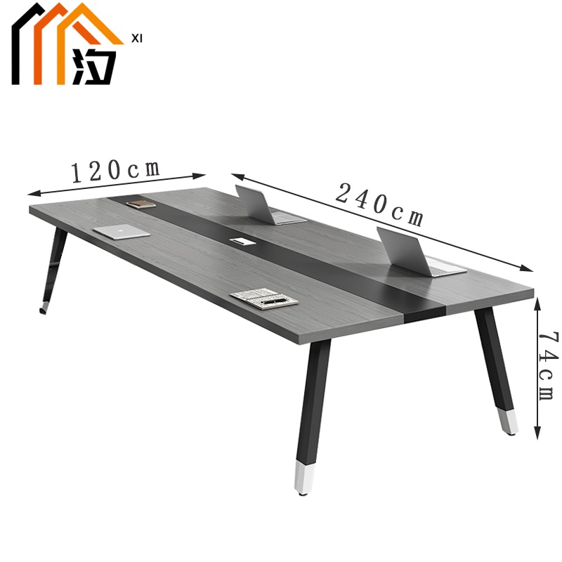 汐 会议培训桌 240cm 张高清大图