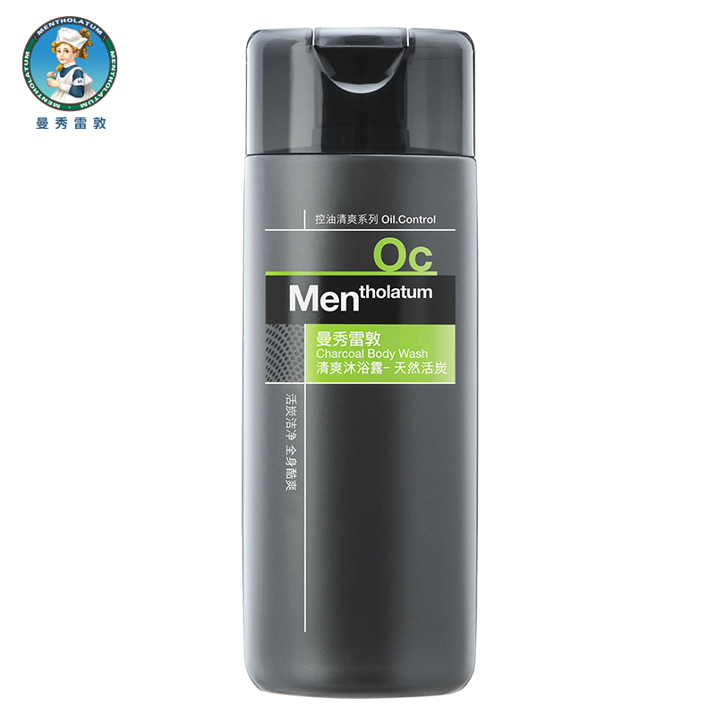 曼秀雷敦(MENTHOLATUM)男士沐浴露（天然活炭）200ml（单位：瓶）