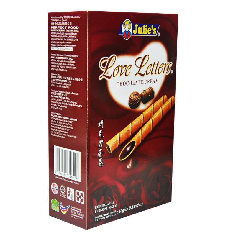 茱蒂丝巧克力味蛋卷120g