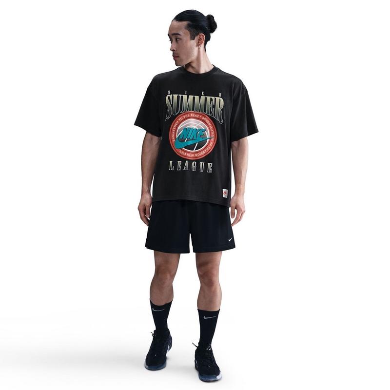 Nike男款篮球透气速干运动T恤休闲训练比赛服 maxHeight高清大图