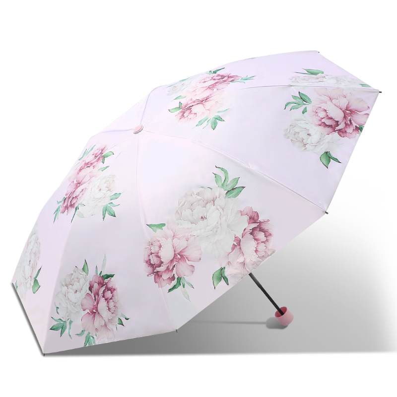 天堂 双层防晒防紫外线太阳伞遮阳伞中国风晴雨伞两用男女士 38066E暄妍