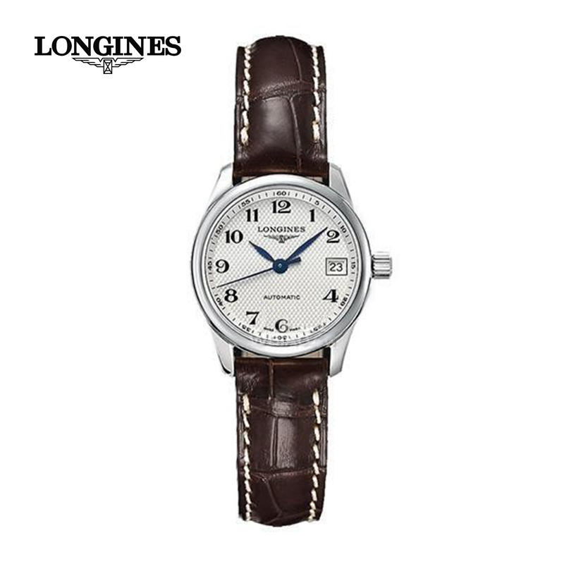 LONGINES浪琴 名匠系列 皮带女士自动机械表 L2.128.4.78.3