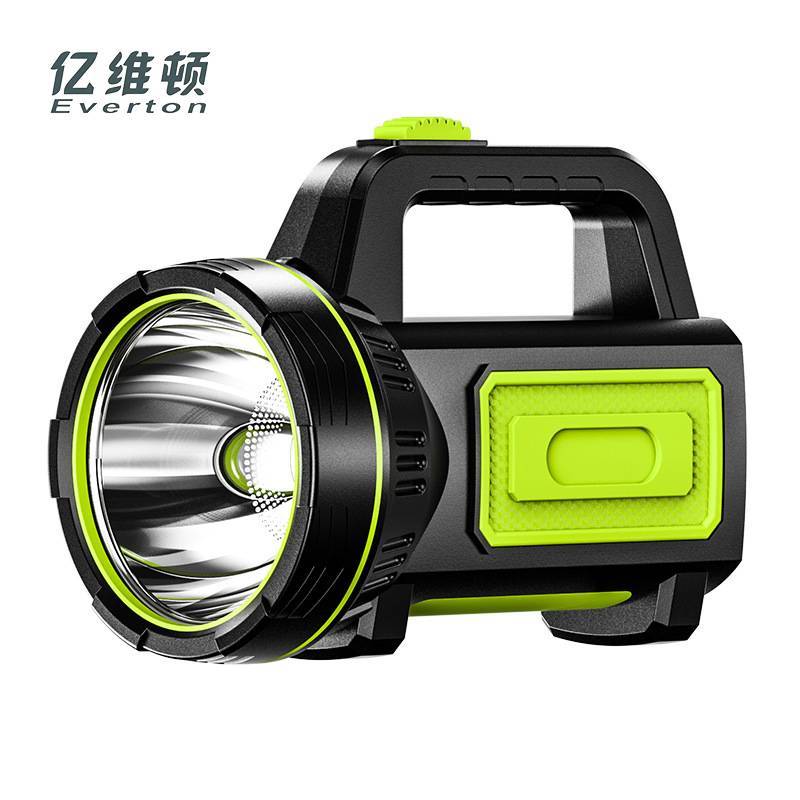 亿维顿强光可充电多功能超亮led手电筒882a个视频