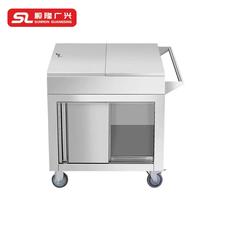 顺隆广兴 SUNRON GUANGSING 不锈钢调料柜 500*1000*800 台高清大图