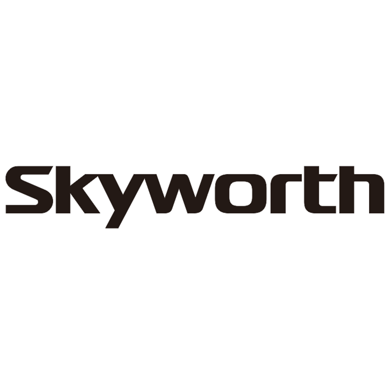 skyworth直边半侧光迷你字黑色欧邦标识