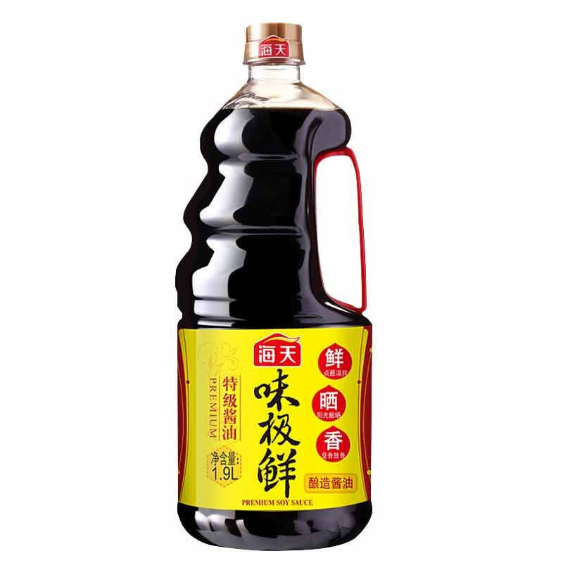 海天味极鲜酱油900ml*1瓶
