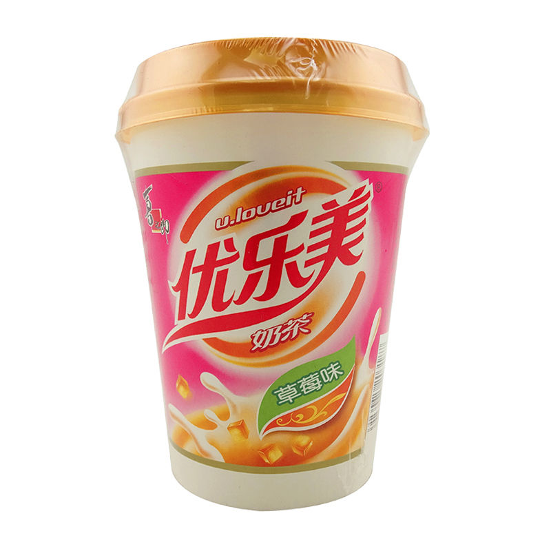 优乐美奶茶 草莓味 80g