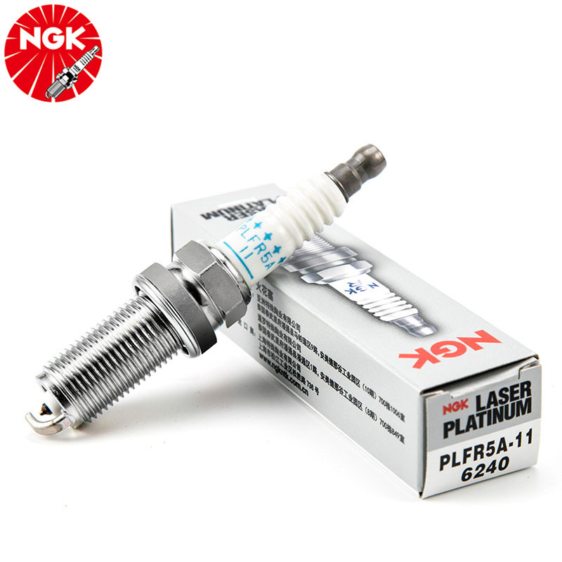 NGK双铂金火花塞 PLFR5A-11 6240 单支装 适配天籁/C5/风雅