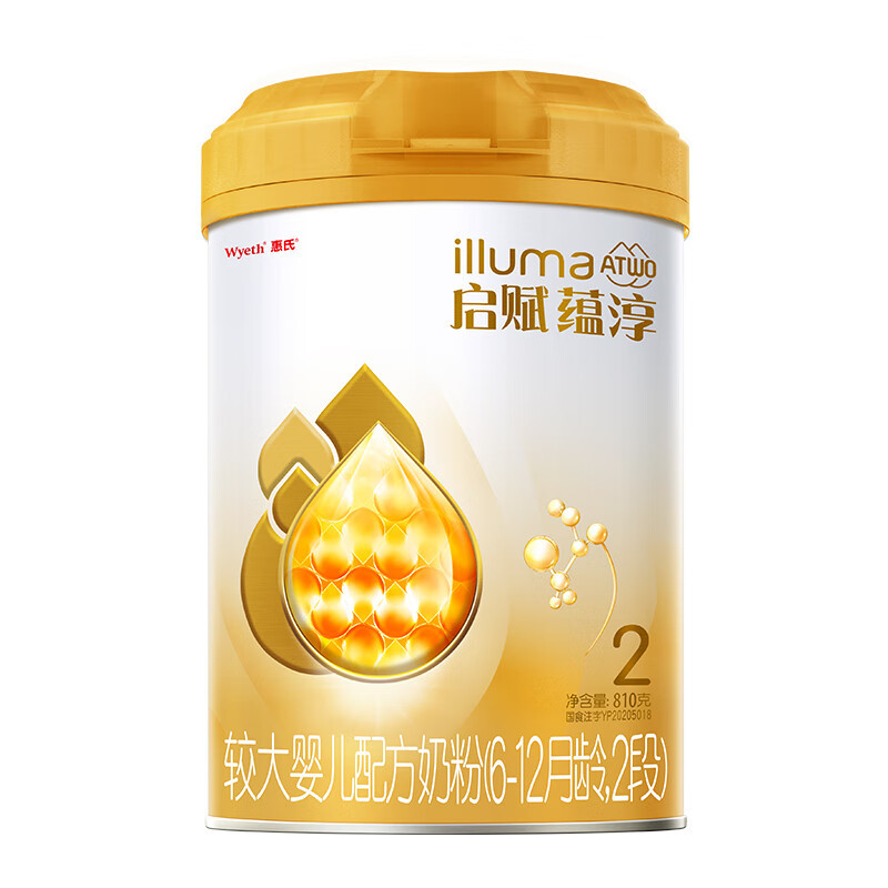 惠氏启赋蕴淳2段810g*1罐
