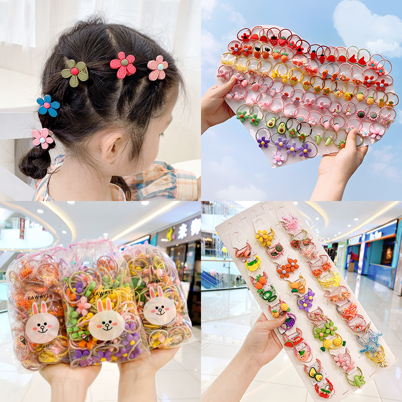 图书>保健/养生>女性/儿童>图书其它>儿童发饰宝宝头绳女童皮筋拇指