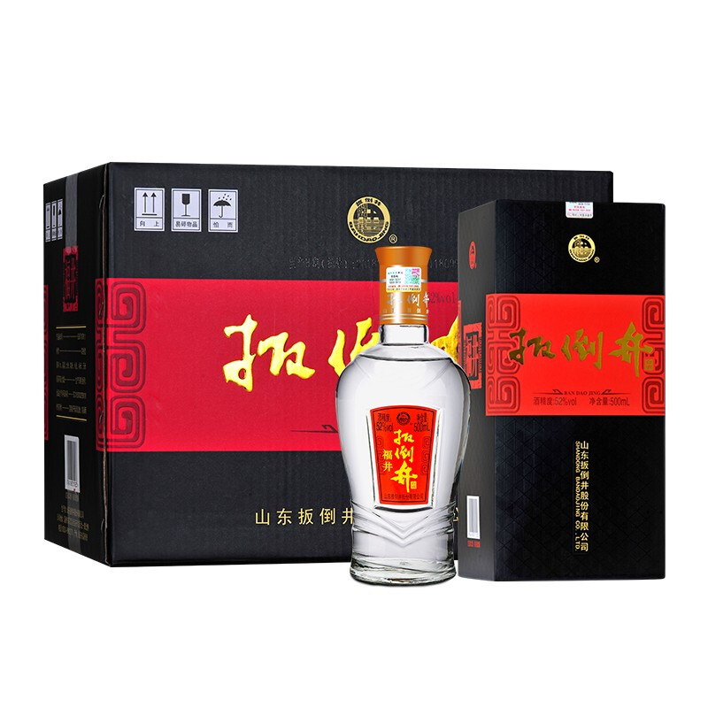 扳倒井 52度 福井 500ml*6瓶 浓香型白酒 整箱装高清大图