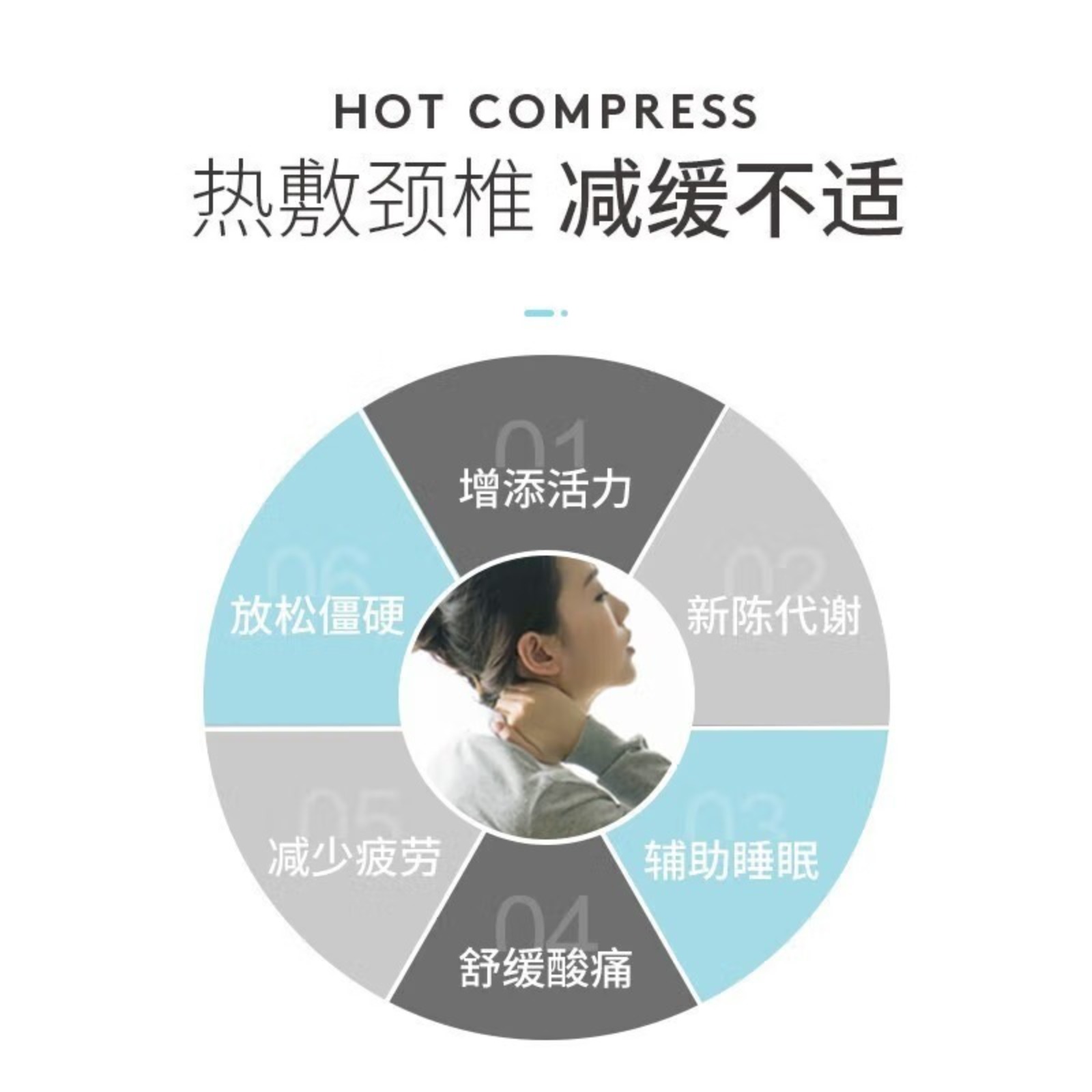 倍轻松(breo)iNeck air2颈部按摩器 颈椎按摩按摩仪 智能充气按摩枕颈椎按摩器高清大图