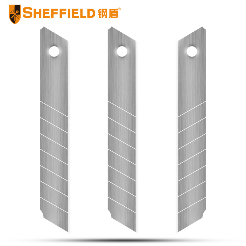 钢盾(SHEFFIELD) 美工刀替换刀片18mm(每包10片) S067118
