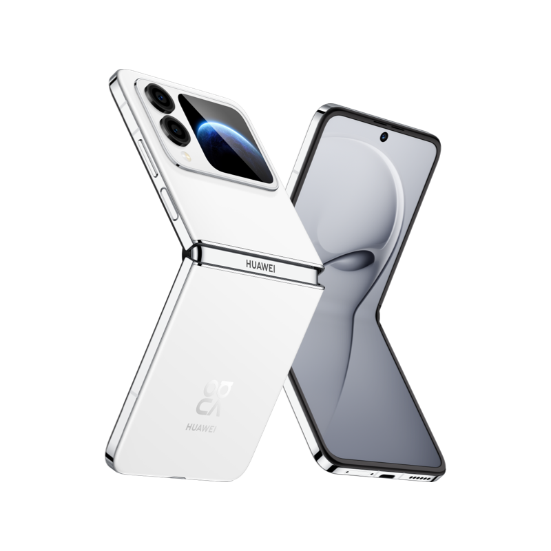 华为nova Flip S 512GB 零度白 SGS 120万次弯折耐久认证6.88mm鸿蒙AI趣玩后置5000万悬停自拍智能手机