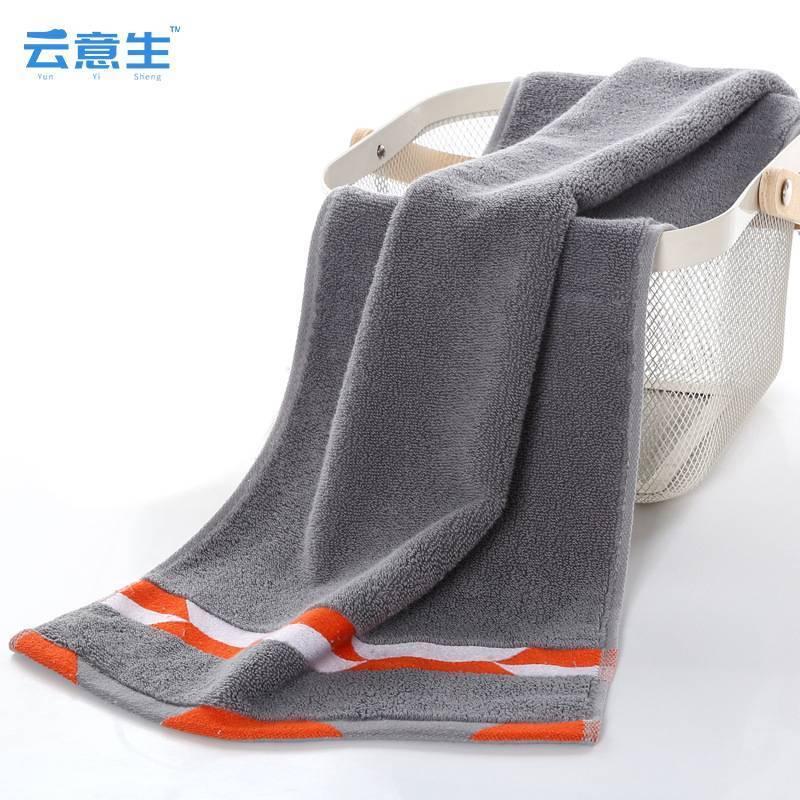云意生 菱形纯棉 毛巾 34*74cm/条高清大图