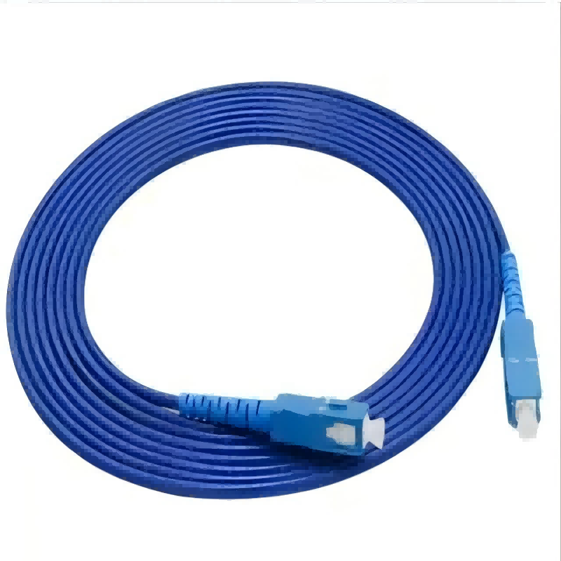 蓝色铠装尾纤 SC-SC 15米 根高清大图