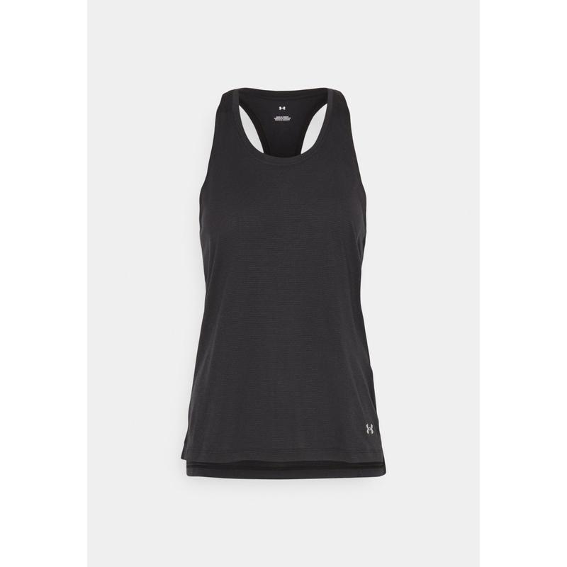 Under Armour24新款女子LAUNCH SINGLET运动背心 纯色透气舒适跑完训练上衣