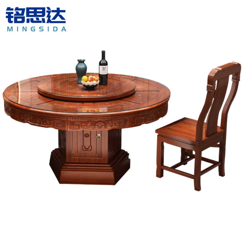 铭思达实木餐桌高清大图