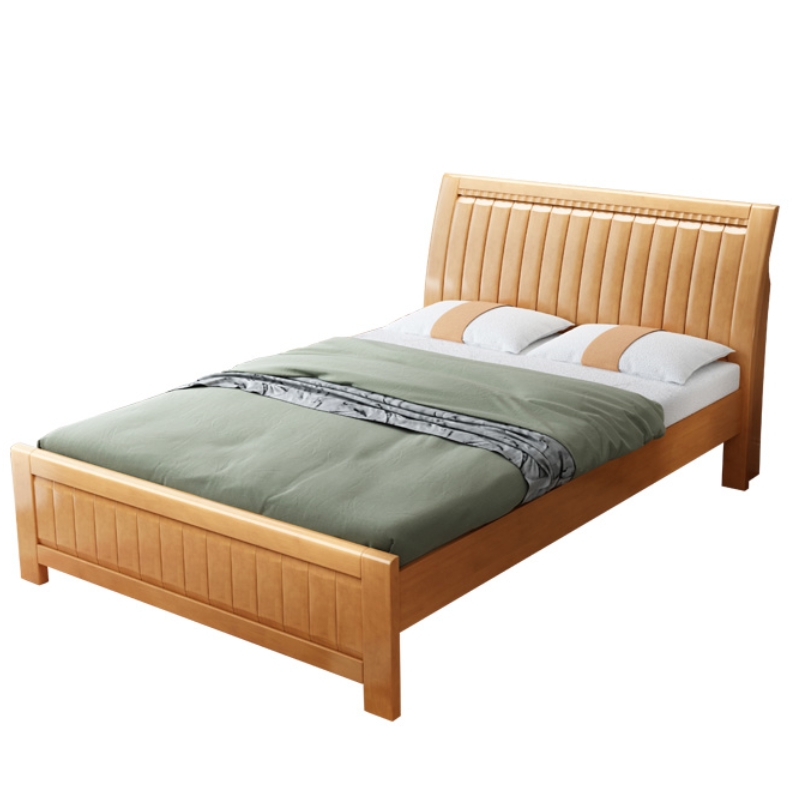 悦兴诚单人床1.2m+床头柜*1组高清大图