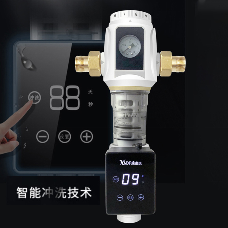 全自动前置过滤器,放弃手动,升级自动,一台真正免打理的全屋过滤器高清大图