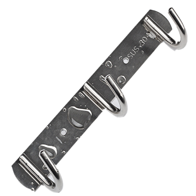 不锈钢挂钩排钩 6勾 个高清大图