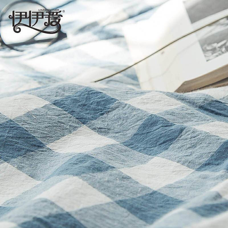 伊伊爱 全棉水洗棉花被150*200cm(条)高清大图