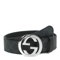GUCCI/古驰 双G带扣男士 皮带 腰带 411924