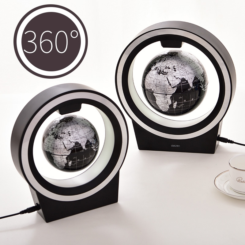 得力(deli)悬浮地球仪摆件办公室家居摆设地球仪