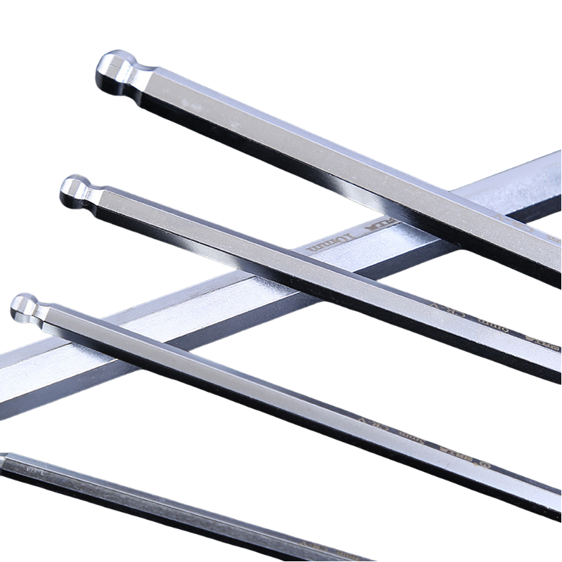 欧克(Ouke)10件套亚光球头内六角扳手1.5mm-10mmOK-6880\盒高清大图