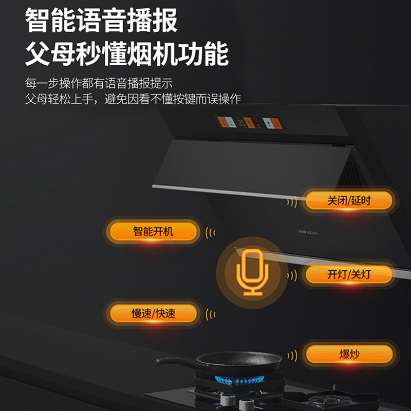 帅康抽油烟机侧吸式吸油烟机单机自营22立方大吸力自清洁家用厨房公寓排烟罩自动清洗脱排油烟机近吸抽烟机单烟机C8616RY