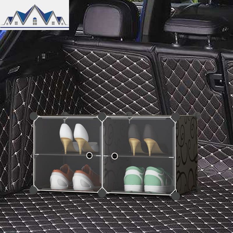 车载鞋盒透明车用车内汽车后备箱放鞋子收纳鞋架床底储物鞋柜 三维工匠收纳柜图片
