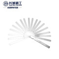 长城精工 塞尺筛尺，不锈钢高精度长150mm17片0.02-1.0mm间隙尺塞片 428011。