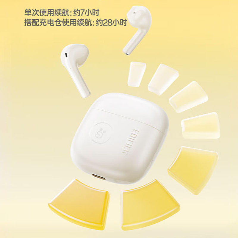 漫步者蓝牙耳机入耳式无线花再Line Friends联名款(EDF280030)(颜色随机)