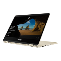 华硕(ASUS)灵耀翻转本TP461UN8250 14.0英寸超级本360度翻转变形触控笔记本电脑(i7-8550U 8G内存 512GB固态 MX150-2G独显)金 标配 指纹