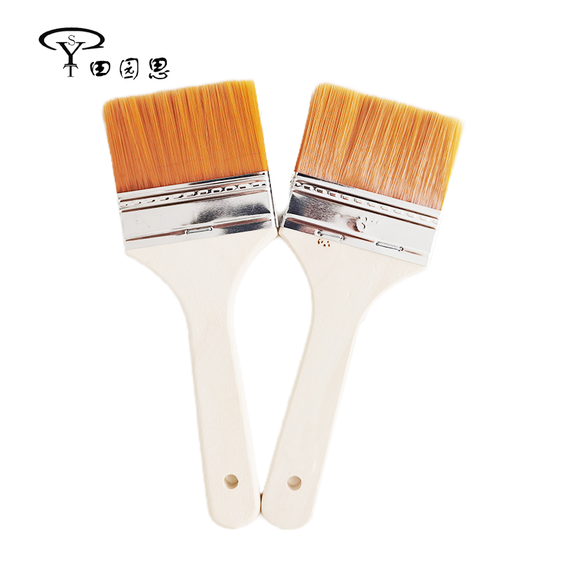 田园思 木柄毛刷 3.0寸 把高清大图