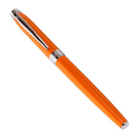 英雄(HERO)钢笔 3015A 淑女超滑特细笔(黄色) <0.5mm 1支 学生办公用墨水笔