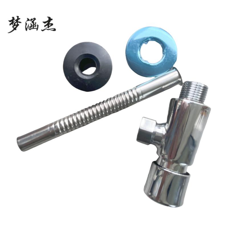 梦涵杰小便冲洗阀 铜暗装 4分 1个高清大图