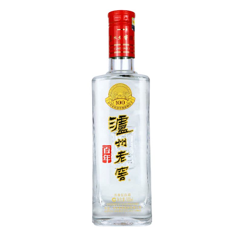 泸州老窖 百年酒C款 浓香型白酒 52度500ml*1图片