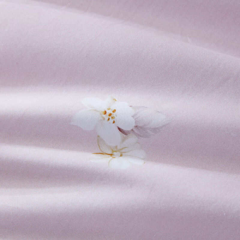 梦洁床品四件套200*230cm纯棉印花花舞悠然1010189058色牢度高高清大图