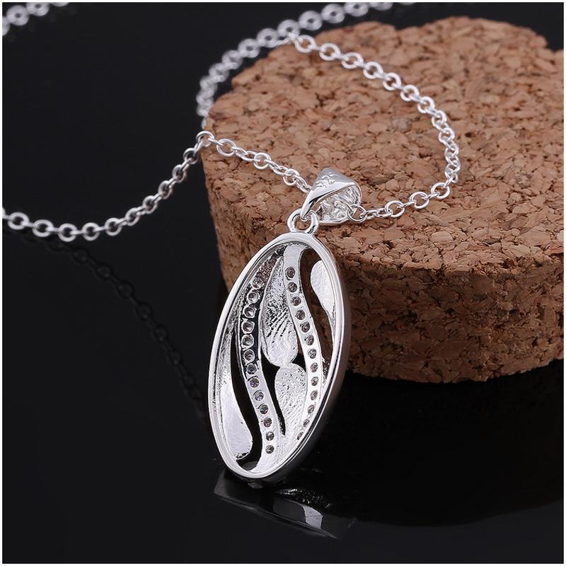 N620 Women Silver Necklace 镀925纯银女项链日韩版锁骨链潮人送女朋友七夕情人节礼物