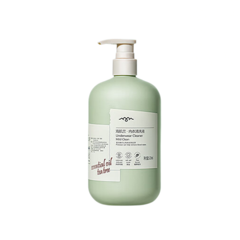 海肌兰内衣清洗液520ml(茶花香)泵头款*1+80ml*1 白色(单位:瓶)