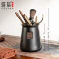 雅集 茶道六君子茶巾茶刀茶夹泡茶用具功夫茶艺工具茶具配件泡茶套装