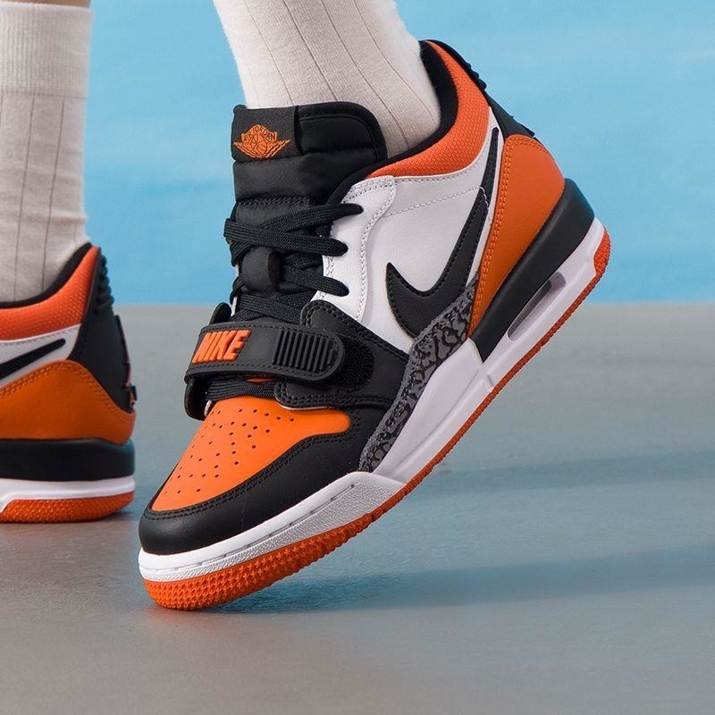 NIKE耐克篮球鞋低帮JORDAN LEGACY 312(GS)青少年鞋CD9054-118 C