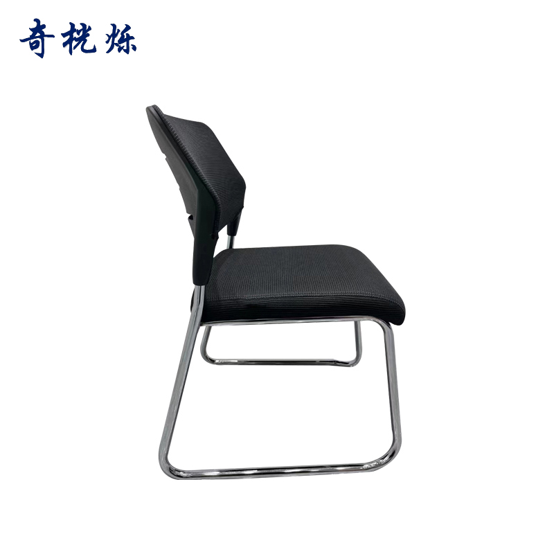 奇桄烁靠背椅黑色把高清大图