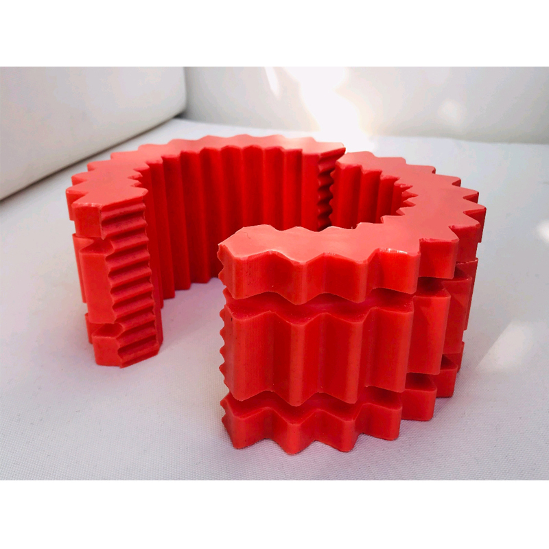 橡胶齿轮齿轮联轴器胶齿弹性体胶齿联轴器10H